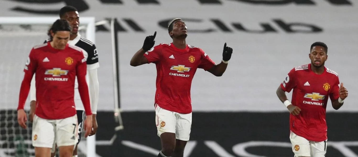 Premier League: Στην κορυφή με γκολάρα του Π.Πογκμπά η Γιουνάιτεντ - «Διπλό» στην έδρα της Φούλαμ